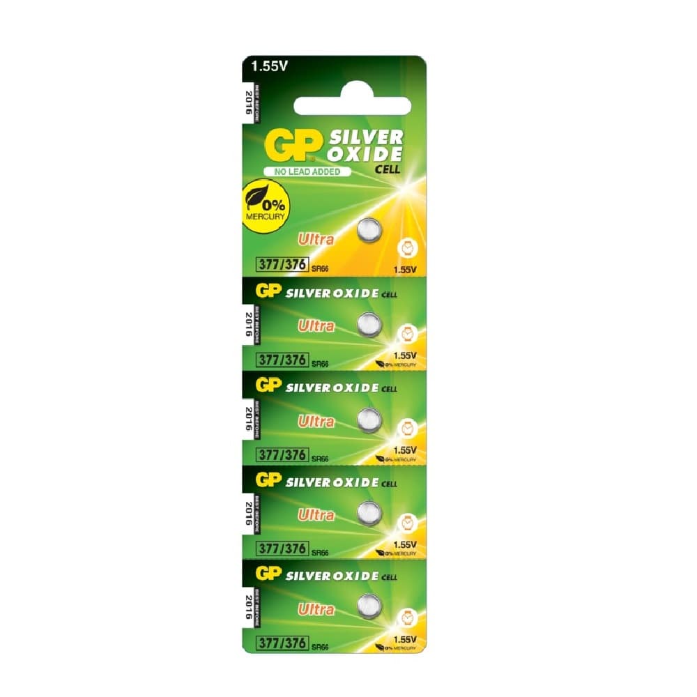 GP Coin Cell Batteries (Pack Of 5)