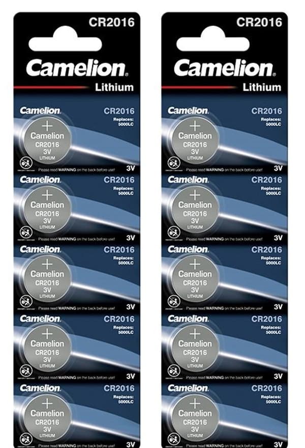 Batteri CR2016 10-pack Litium Camelion