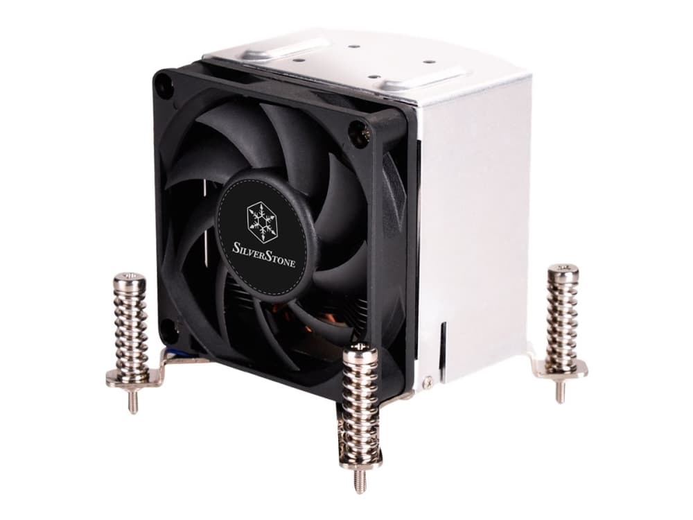 SilverStone Argon Series AR10-115XS - Processorkylare - (för: LGA1156, LGA1155, LGA1150, LGA1151) - aluminium och koppar - 70 mm