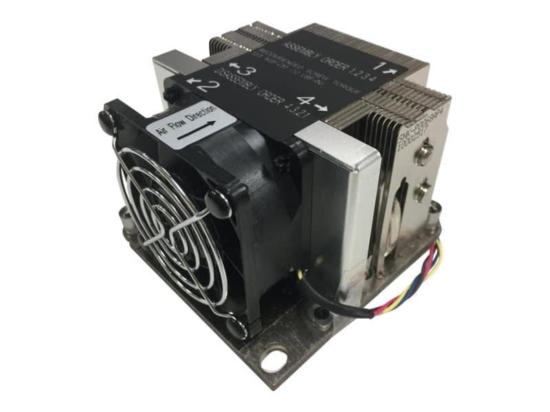 Supermicro SNK-P0068AP4 - Processorkylare - (för: LGA3647) - 60 mm - 2U