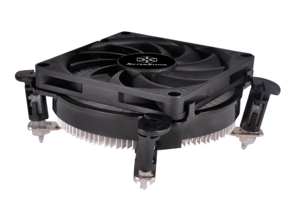 SilverStone Nitrogon NT08-115XP - Processorkylare - (för: LGA1156, LGA1155, LGA1150, LGA1151) - aluminium med kopparbas - 80 mm