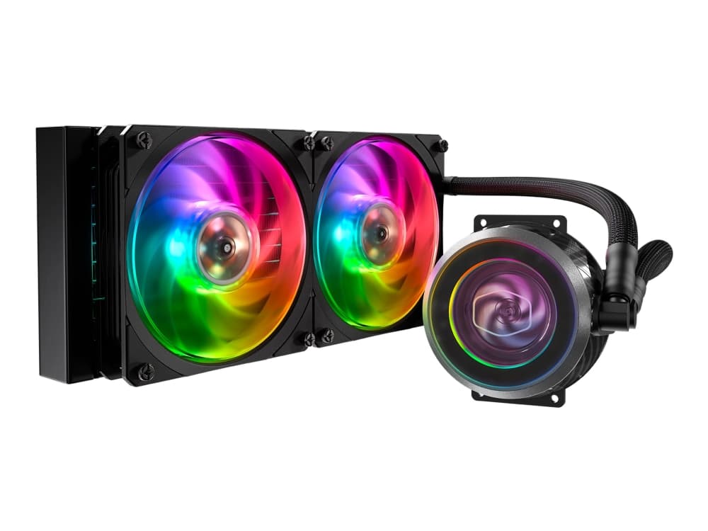 Cooler Master MasterLiquid ML240P Mirage, Suoritin, 27 dB, 20 dB, 3-pin + 4-pin, 4-pin, 2 tuuletin(ta)