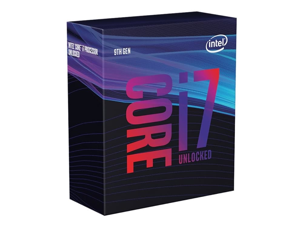 Intel Core i7 9700K - 3.6 GHz - 8 kerner - 8 tråde - 12 MB cache - LGA1151 Socket - Box