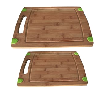 Skärbrädor med handtag 2-set