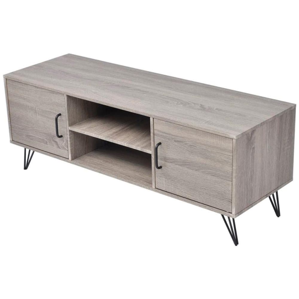 vidaXL TV-skjenk 120x40x45 cm grå