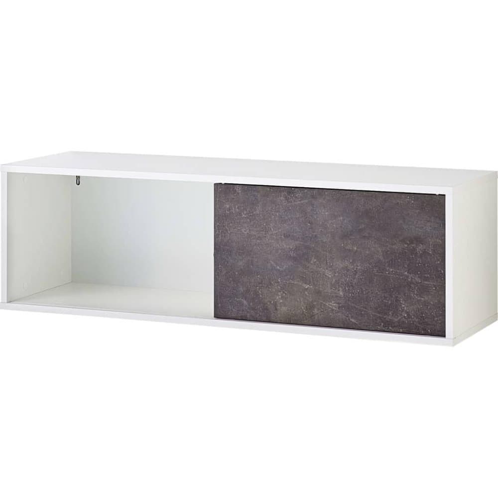 Germania hyldeskab skydelåge Altino 120 x 35,6 x 36,6 cm basalt hvid