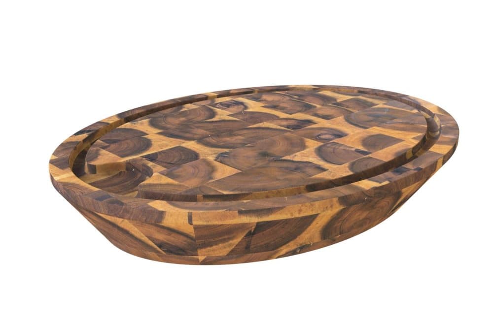 Skärbräda massiv Ek, 390x290x58mm - FRAKTFRITT