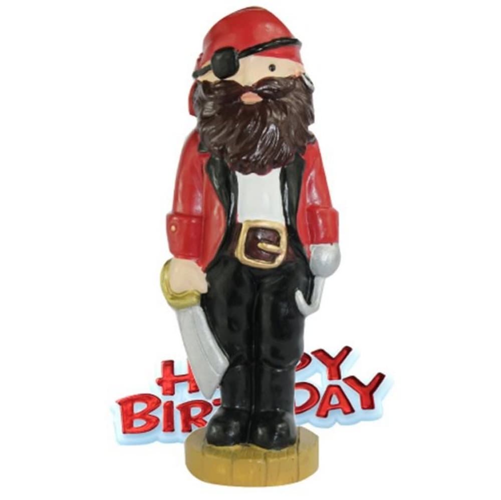 Creative Pirate Design Birthday Party Cake Topper