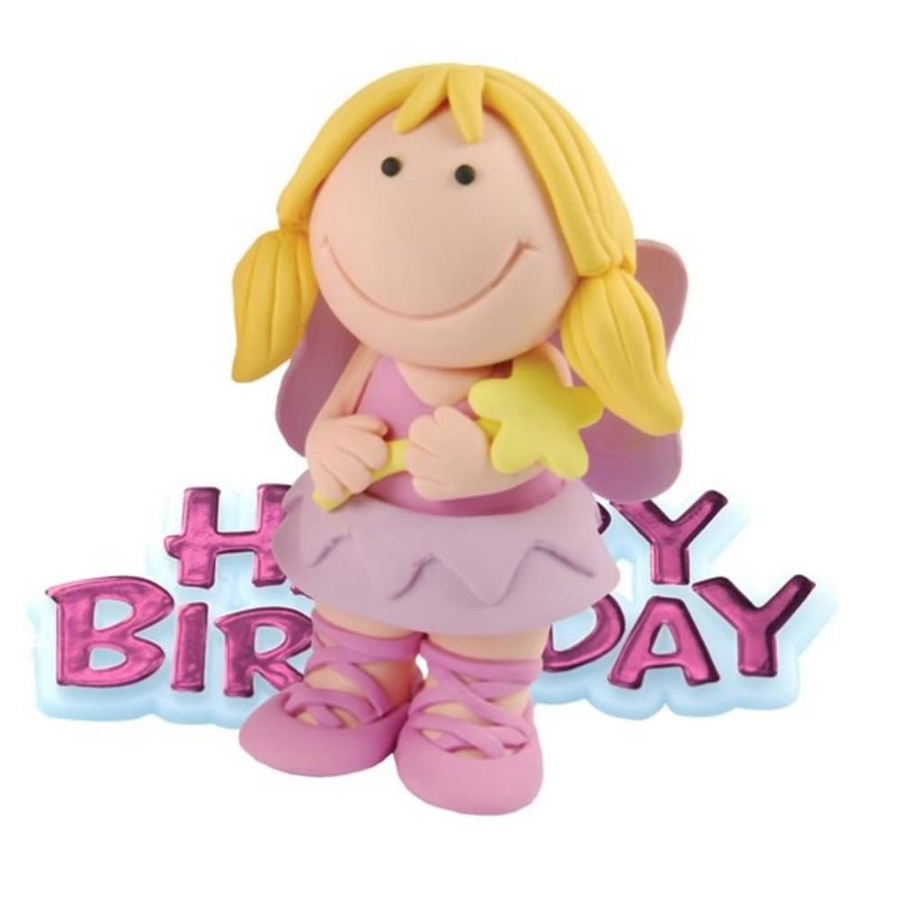 Creative Fairy Design Birthday Party Cake Topper