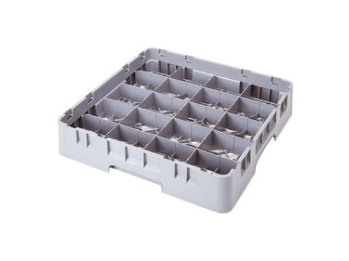 Opvaskekurv Cambro 50x50 cm 20-rum Plast Grå til Kop/Krus,1 Stk