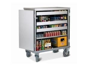 Vogn Oasis 333 112x62x132 cm Grå til Minibar opfyldning,1 stk