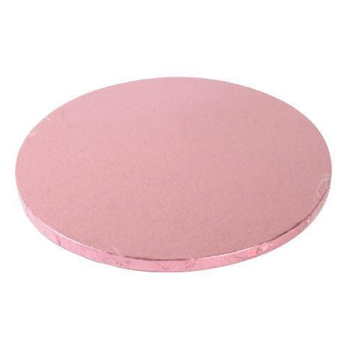 Tårtbricka Rosa Rund 25 cm - FunCakes