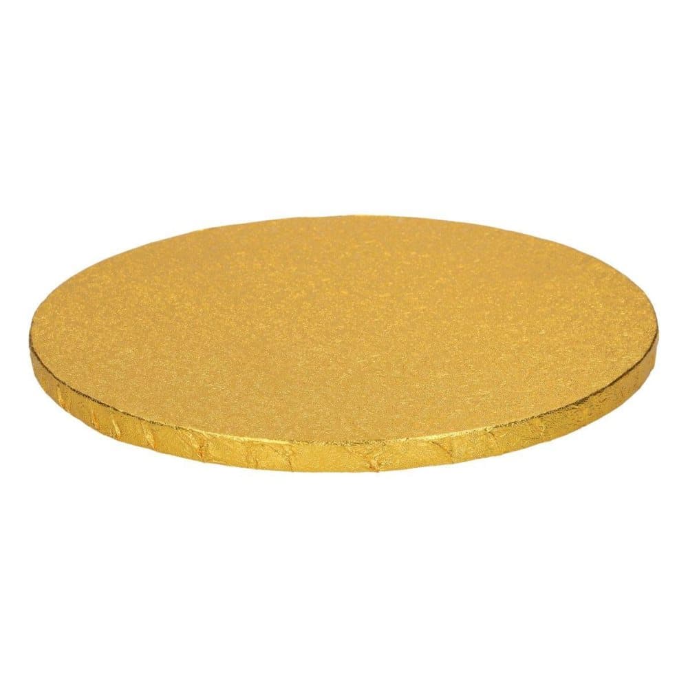 Tårtbricka Guld Rund 30.5 cm - FunCakes