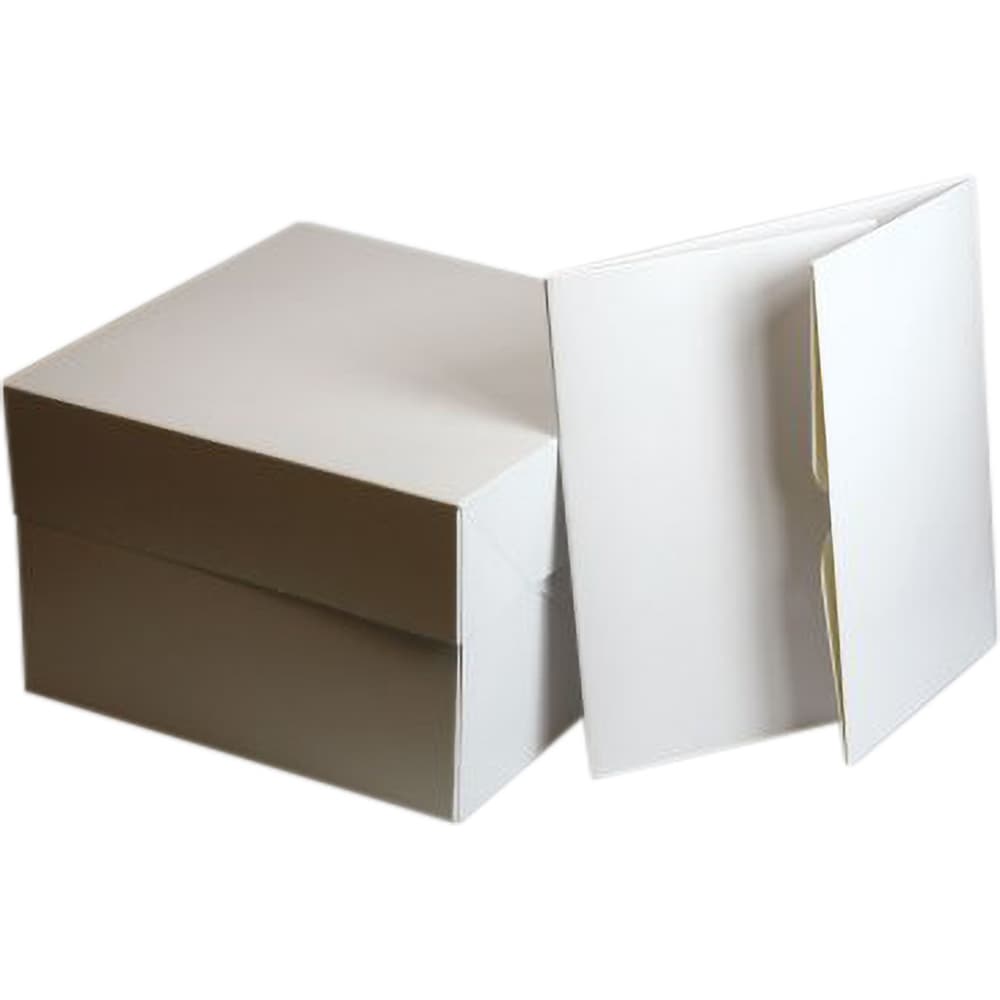 Culpitt Square White Cake Box