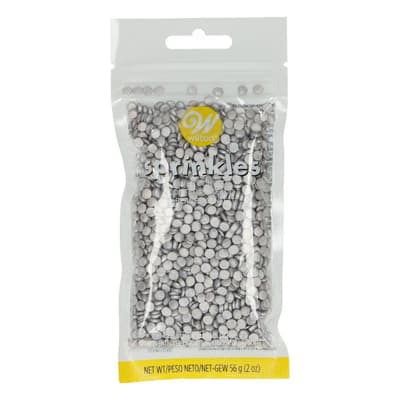 Wilton Sprinkles -Silver Small Confetti- 56g