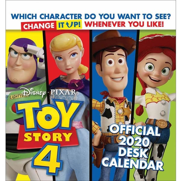 Toy Story 4 2020 Desktop Calendar