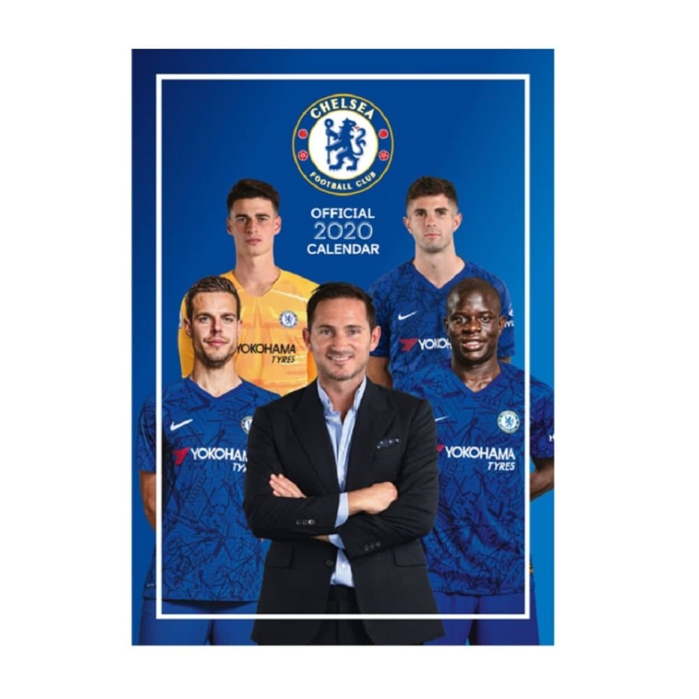 Chelsea 2020 officiella väggkalender