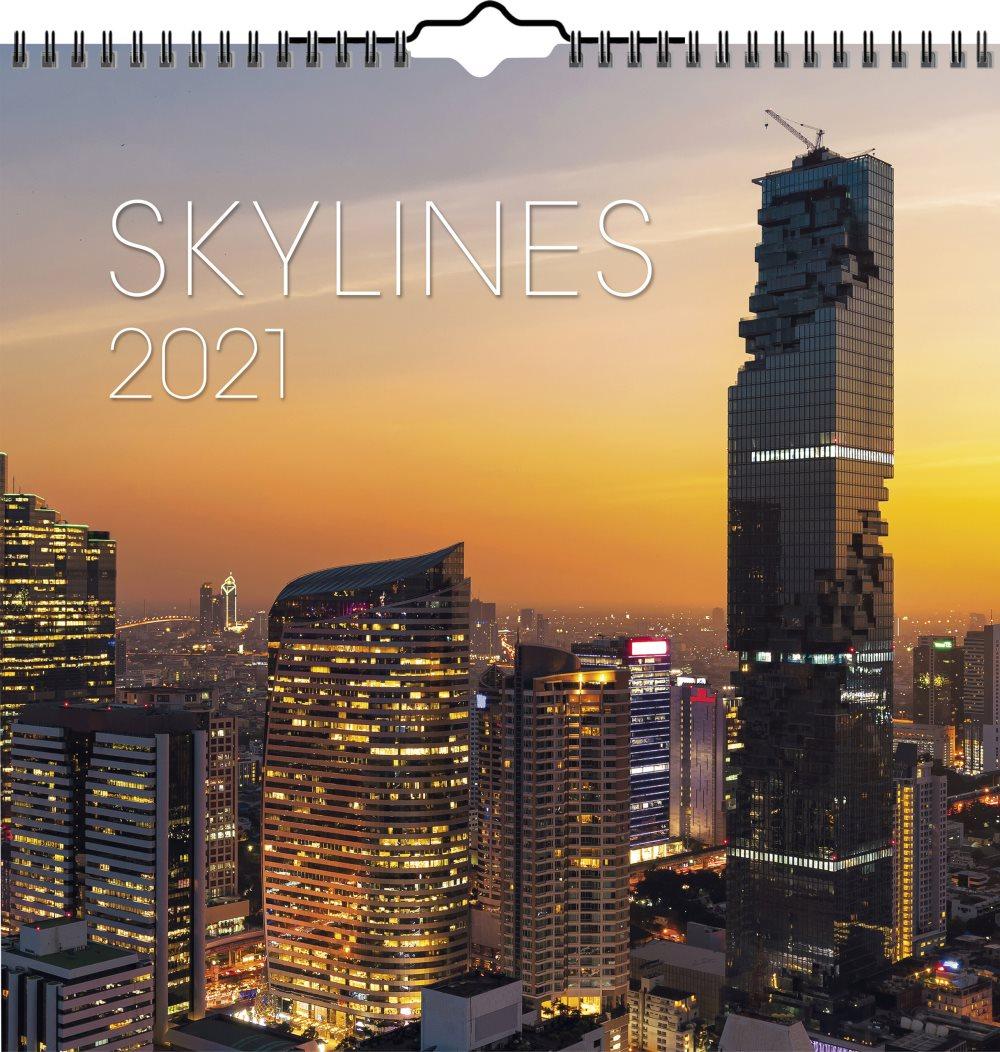 Väggkalender 2021 Skylines Burde