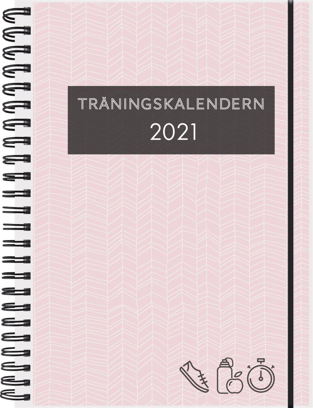 Träningskalendern 2021 A6 Burde
