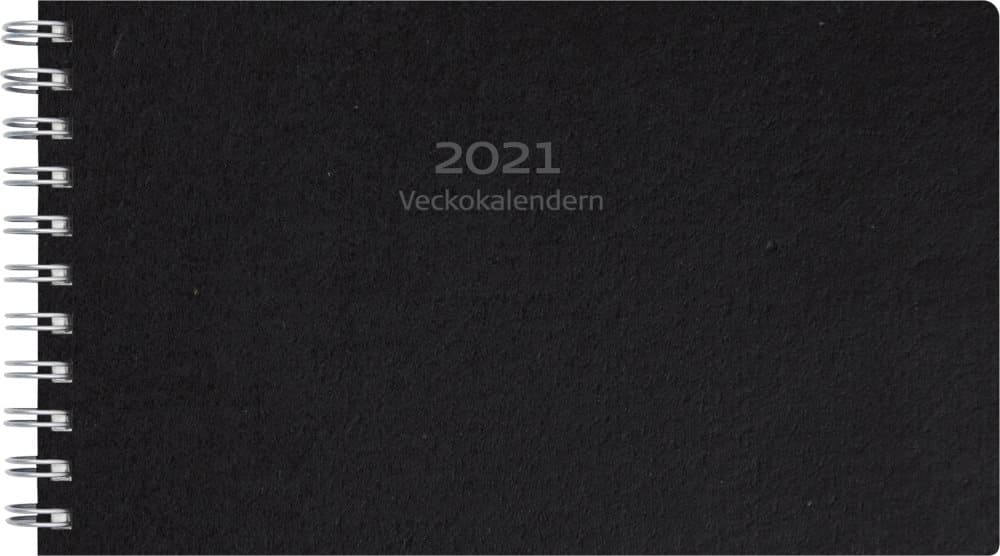 Veckokalendern 2021 Eco Line Svart Miljökartong Burde