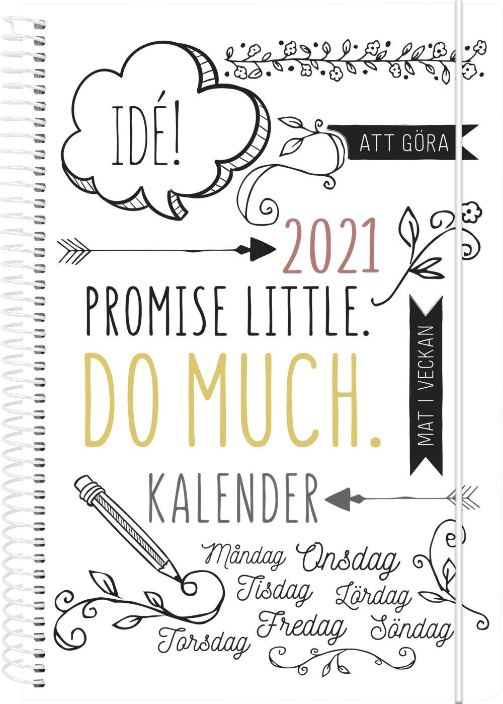 Kalender 2021 Doodle A5 Burde