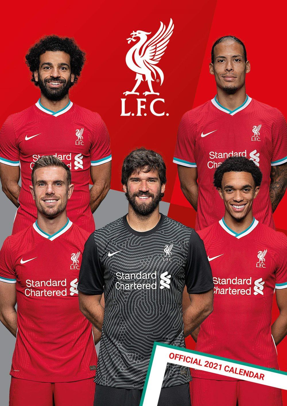 LIVERPOOL - Officiell 2021 kalender