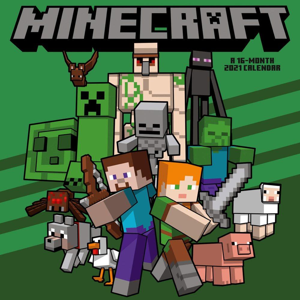 MINECRAFT - Officiell 2021 kalender