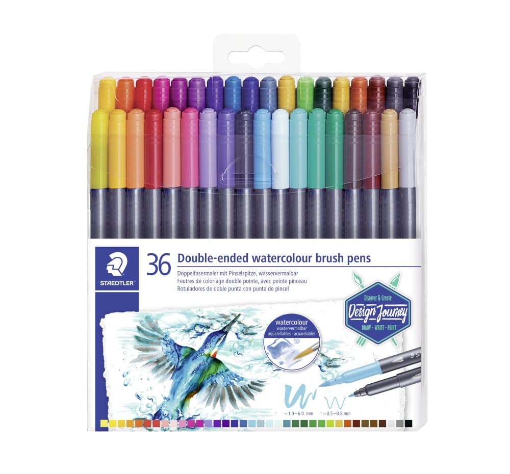 Marsgraphic duo Brushpens 36-pack Staedtler
