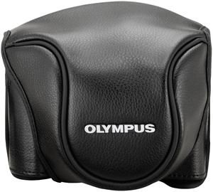 Bild av Olympus CSCH-118 - Bas för kameraväska för kamera - läder - för Stylus 1, 1s