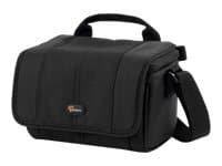 Lowepro Stockholm 110 - Skulderveske for videoopptaker - 600D polyester, 420D nailhead-nylon - svart