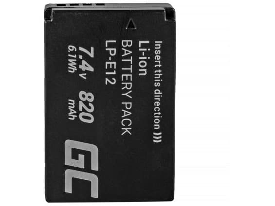 GREENCELL CB54 Baterija Green Cell ? LP-E12 for Canon EOS M100, EOS100D, EOS-M, EOS M2, EOS M10,