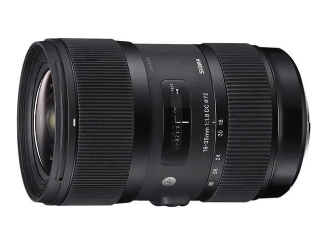 Sigma Art - Vidvinkelzoomobjektiv - 18 mm - 35 mm - f/1.8 DC HSM - Canon EF/EF-S