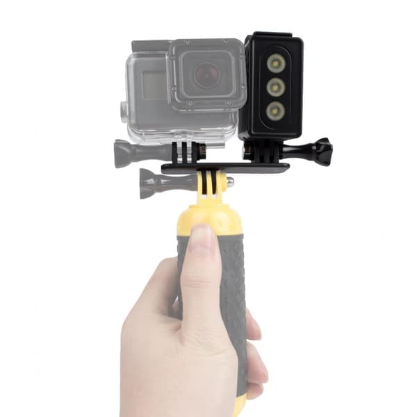 Vandtæt Blitz til GoPro med SOS-funktion