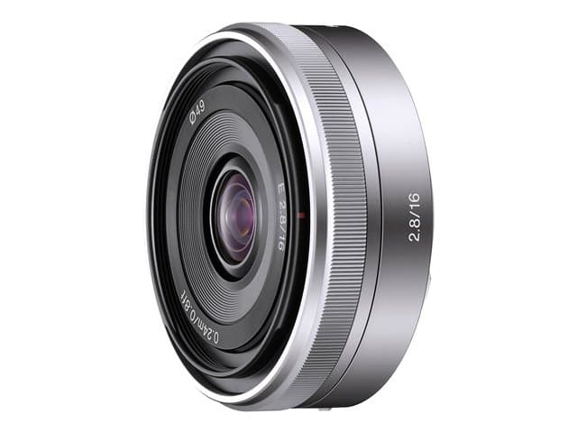 Sony SEL16F28 - Vidvinkelobjektiv - 16 mm - f/2.8 - Sony E-mount - för NXCAM NEX-FS100E, NEX-FS100EK