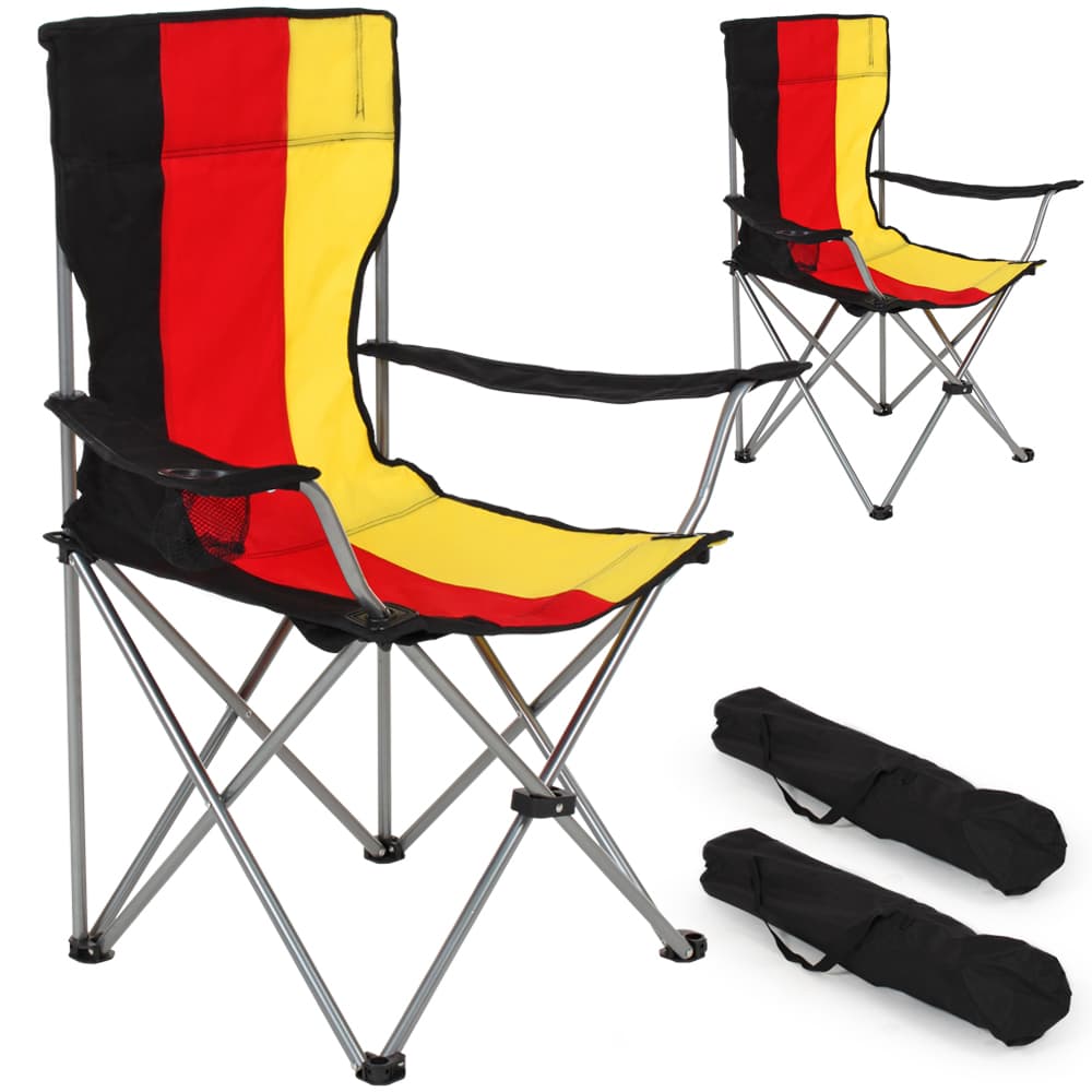 2 campingstolar enkla - Tyskland