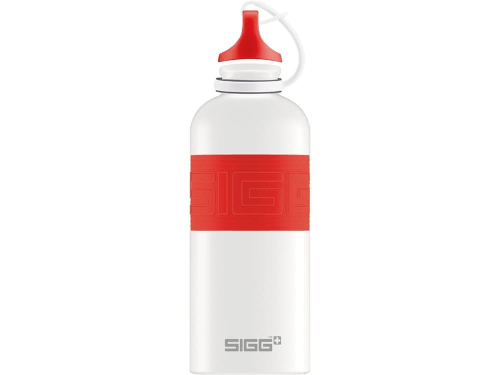 SIGG Alu CYD Pure White Red 0.6l white/red - 8687.00