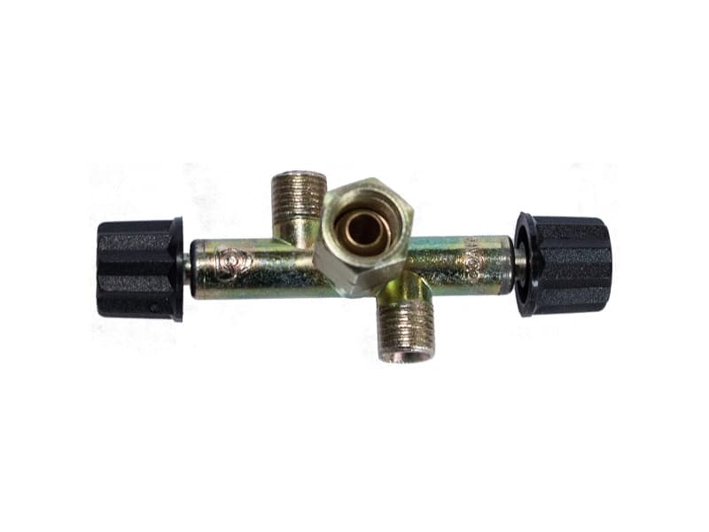 Campingaz double branch valve for 2 gas appliances - regulating valve