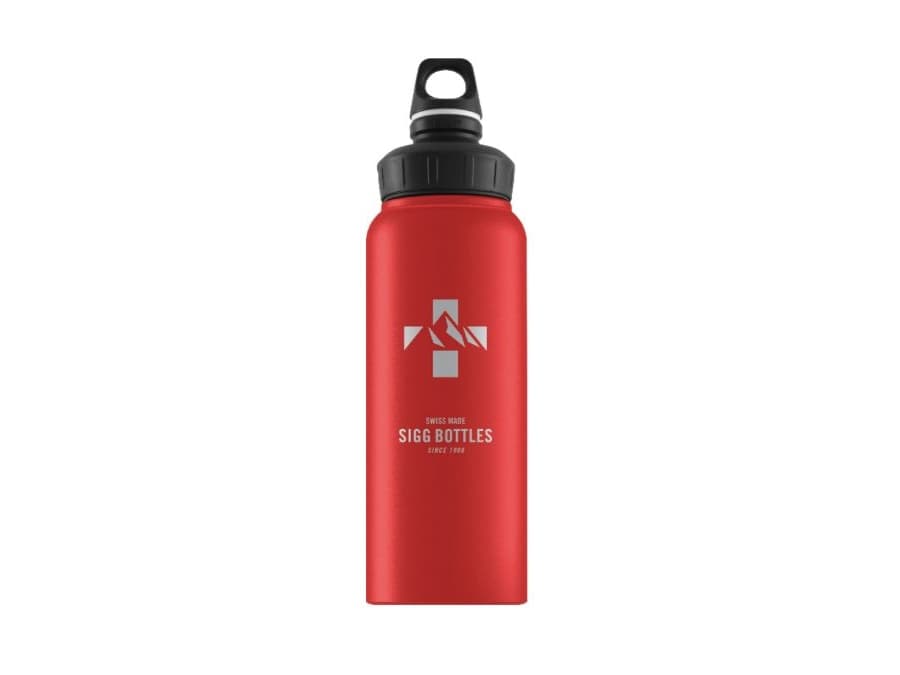 SIGG Alu WMB Mountain Red Touch 1.0L