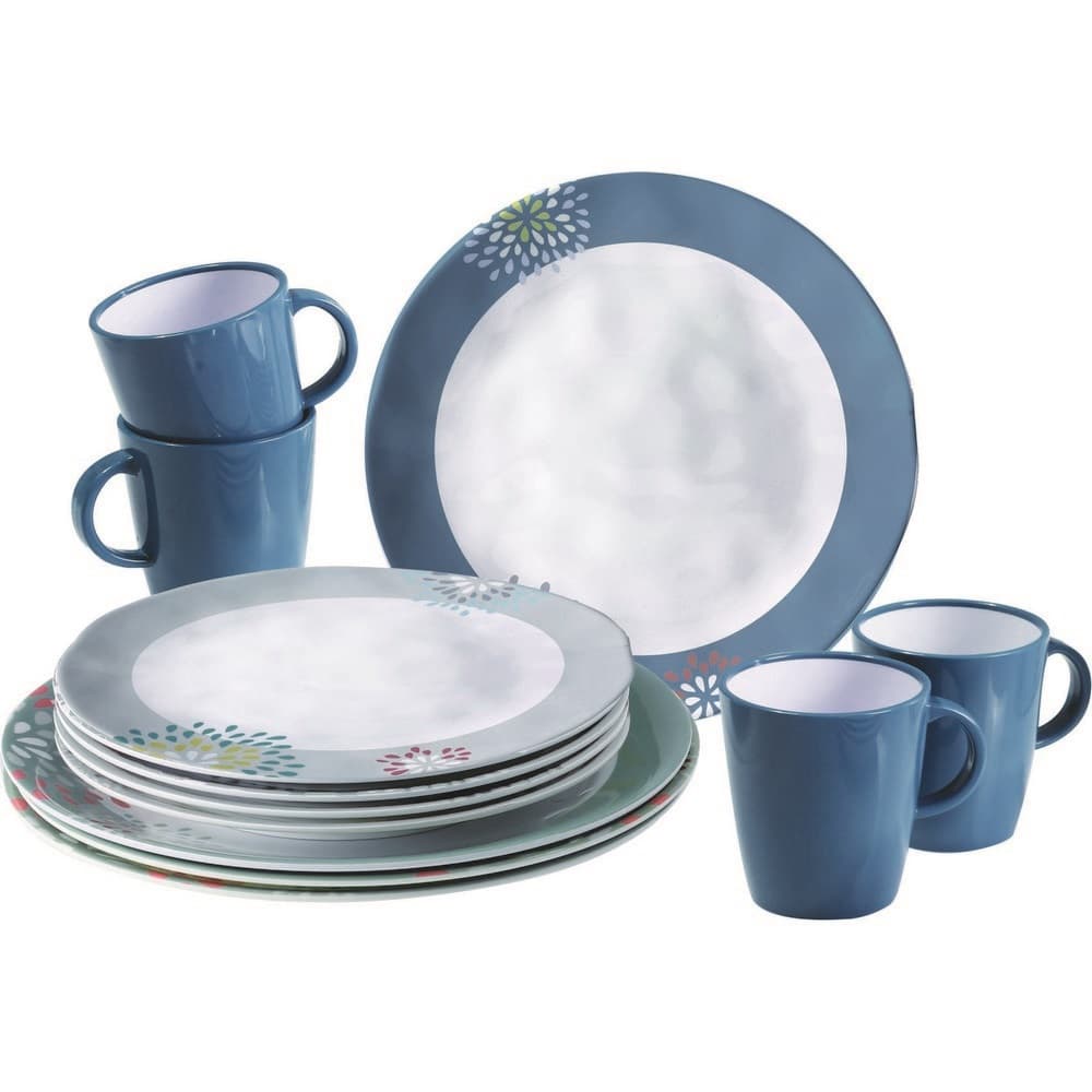 Brunner Belfiore 16 Piece Plates And Mugs Dining Set