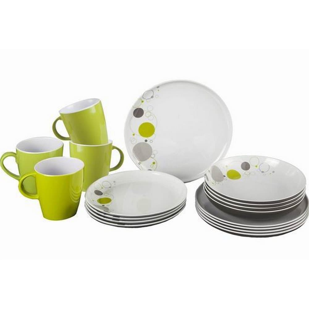 Brunner Lunch Box Melamine Dinnerware Set (16 Pieces)