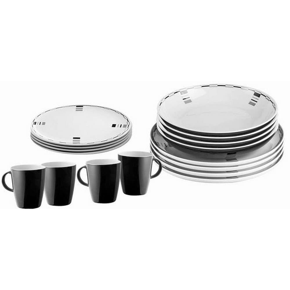 Brunner Lunch Box Melamine Dinnerware Set (16 Pieces)