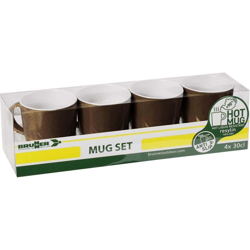 Brunner Resylin Mug Set (4 Mugs)