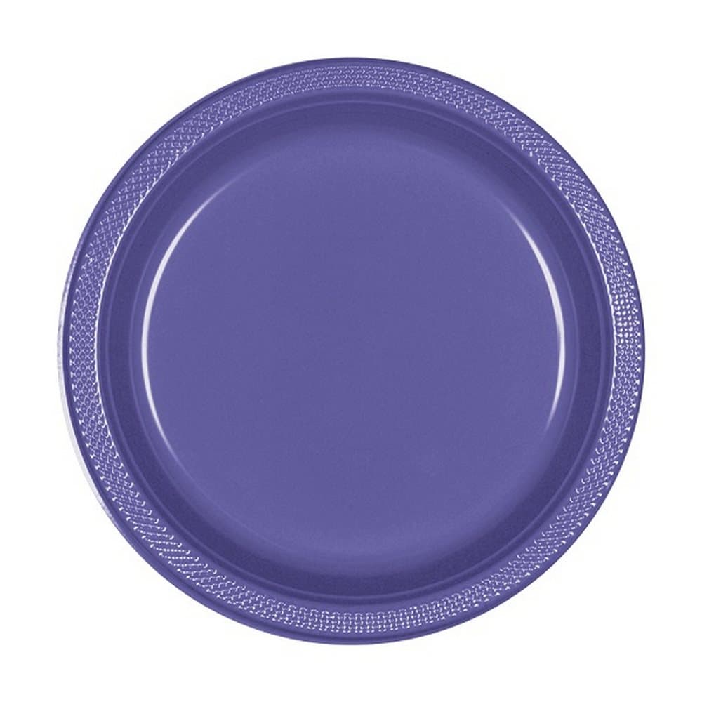 Amscan 7 Inch Plastic Plates (Pack Of 20)