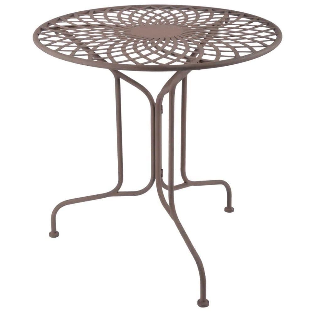 Esschert Design metalbord i gammel engelsk stil MF007