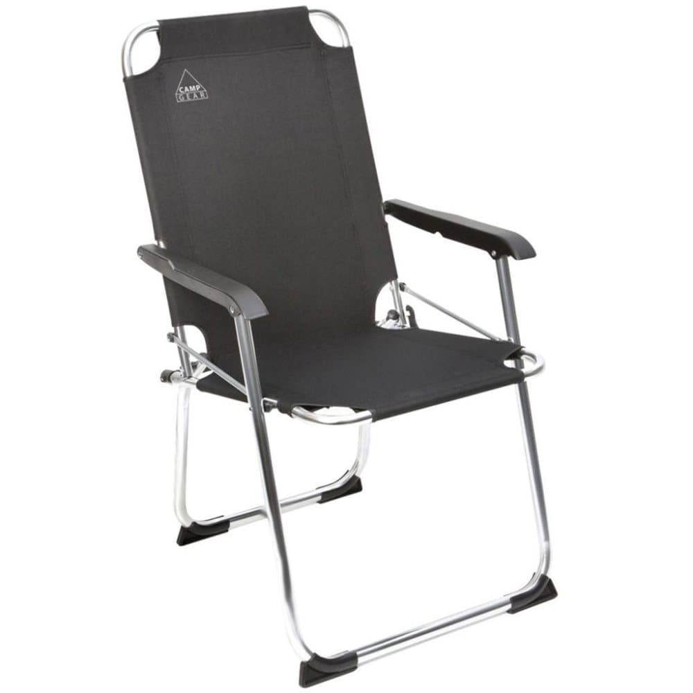 Camp Gear foldbar campingstol i aluminium Classic antracitgrå aluminium 1211933