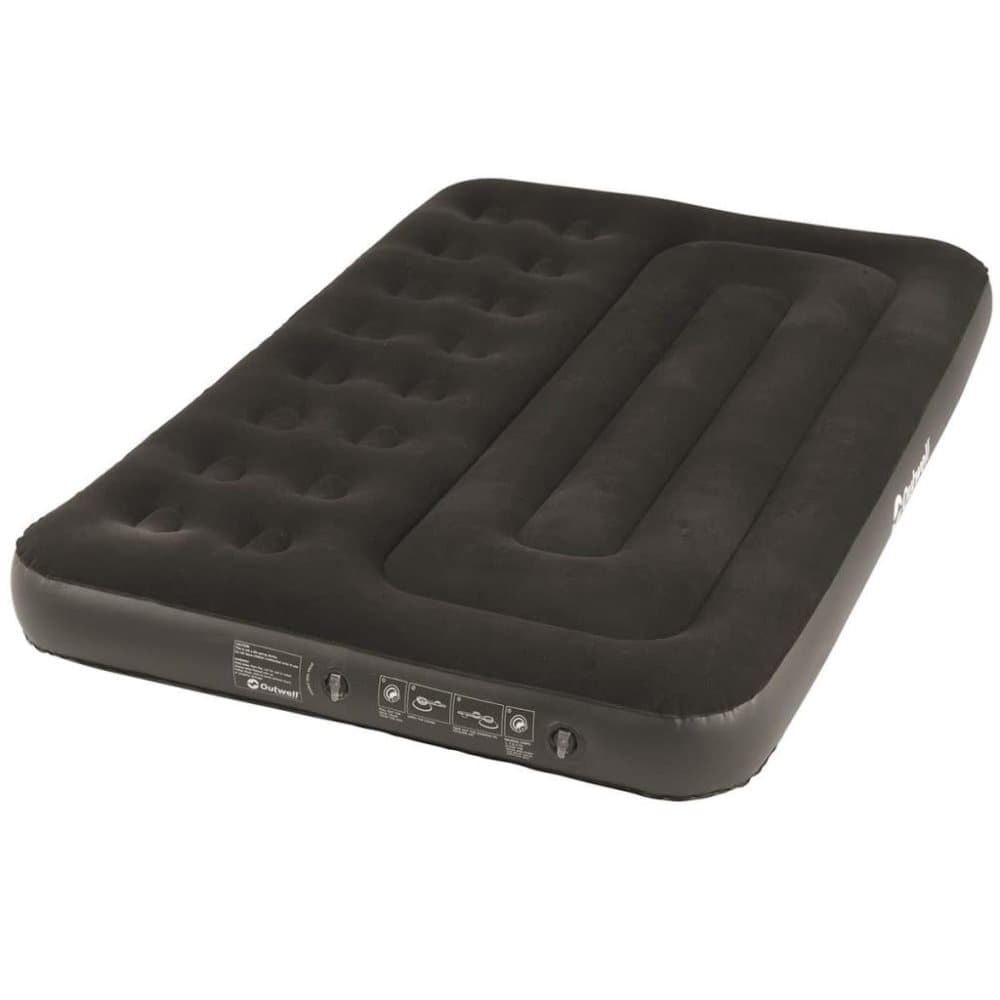 Outwell Luftmadrass Flock Classic 2 kammare 198x137x22 cm 290111
