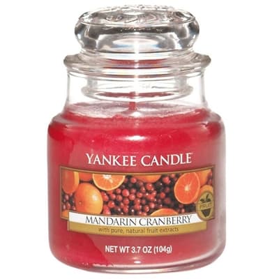 Yankee Candle Classic Small Jar Mandarin Cranberry Candle 104g