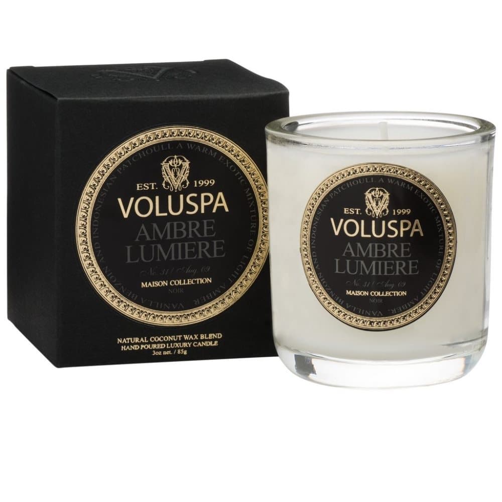 Voluspa Classic Maison Boxed Votive Candle Ambre Lumiere 85g
