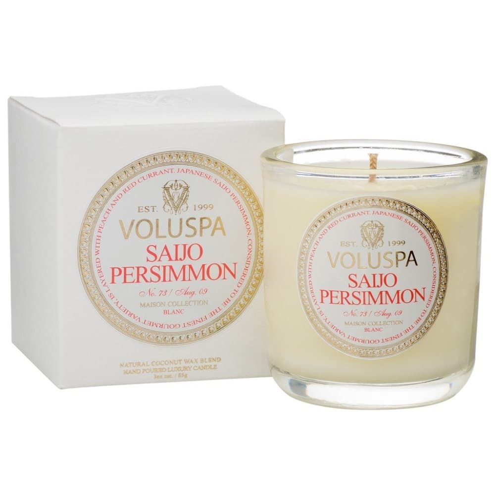 Voluspa Classic Maison Boxed Votive Candle Saijo Persimmon 85g