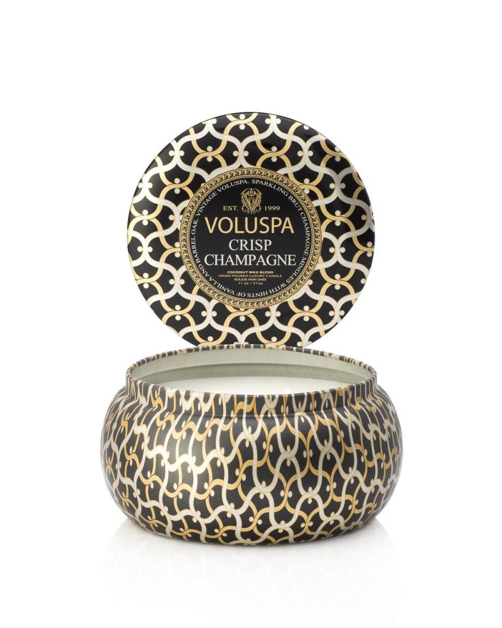 Voluspa 2-Wick Maison Metallo Candle Crisp Champagne 312g